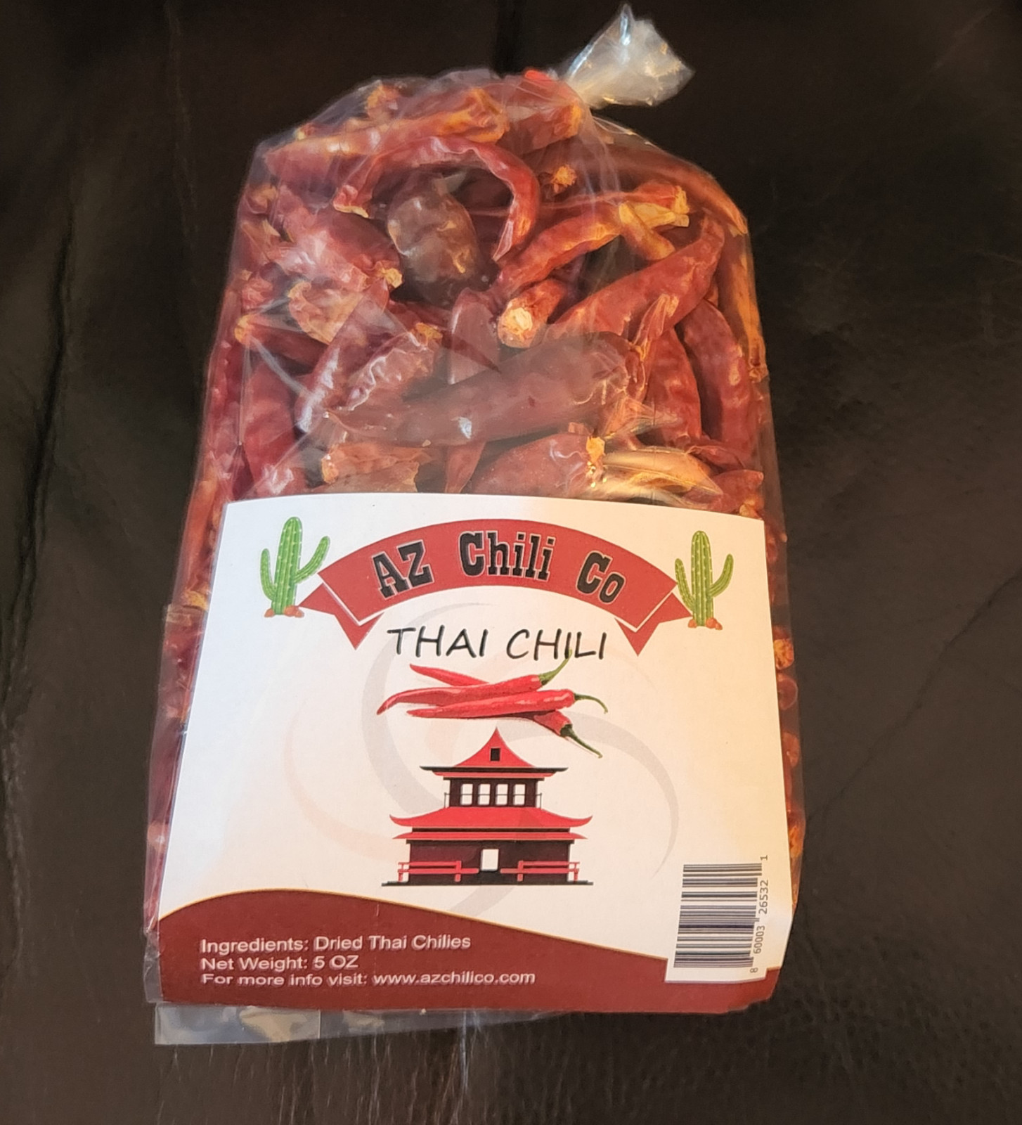 Dried Thai Chili Peppers Imported from Thailand Birds Eye Chilies