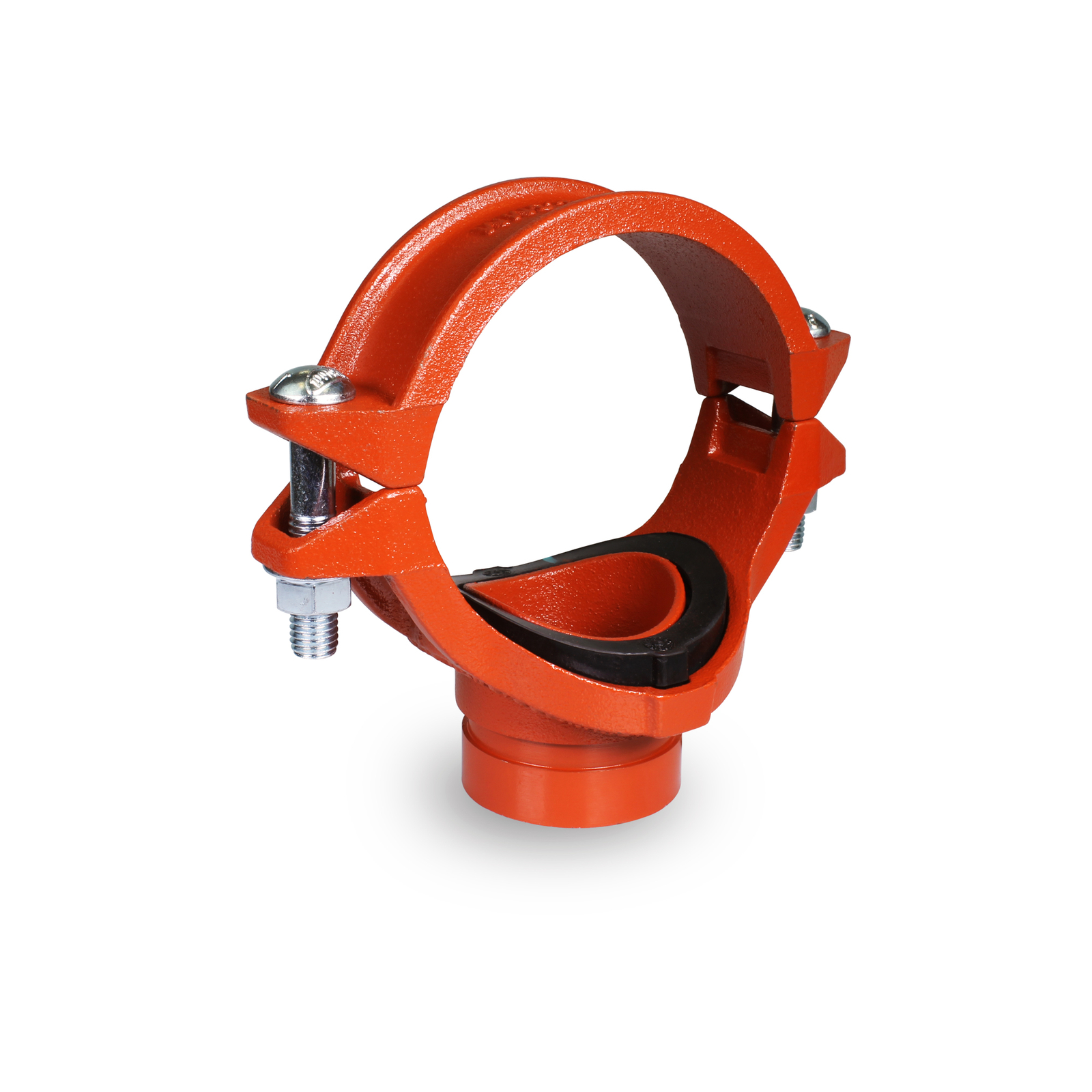 Proplumbing 2″in x 1-1/2″in Mechanical Tee Grooved Threaded Pipe Fitting Outlet