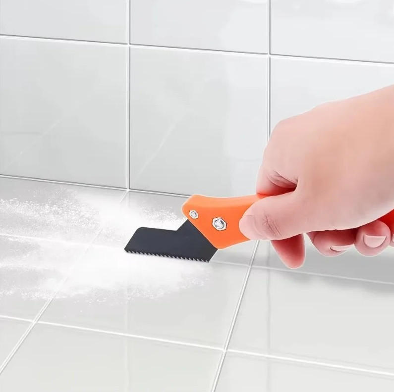 4 Pcs Tungsten Carbide Grout Remover Tile Gap Cleaner & Paint Scraper Tool