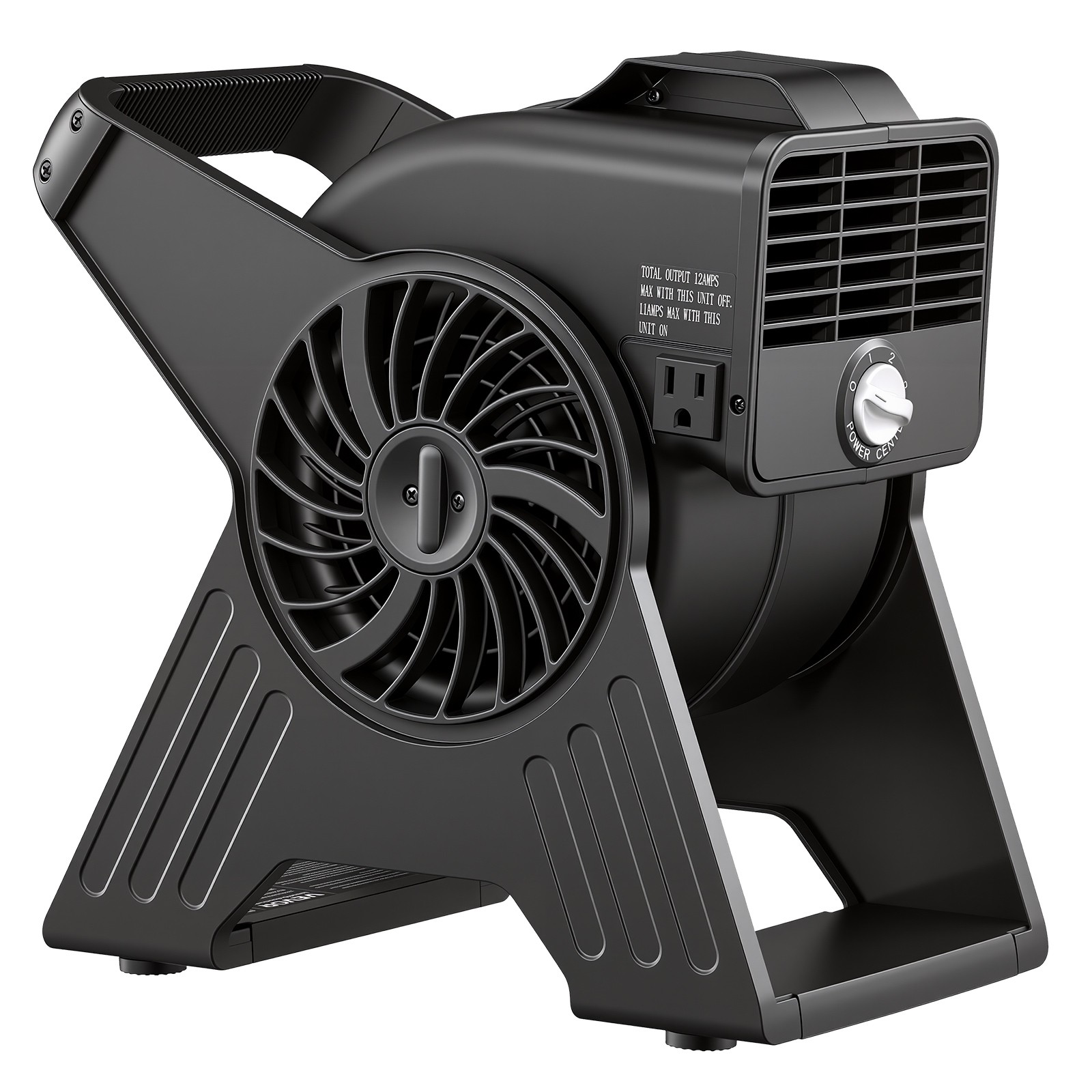 VEVOR 13 in Blower Portable Utility Floor Fan 300 CFM for Drying Dehumidifying