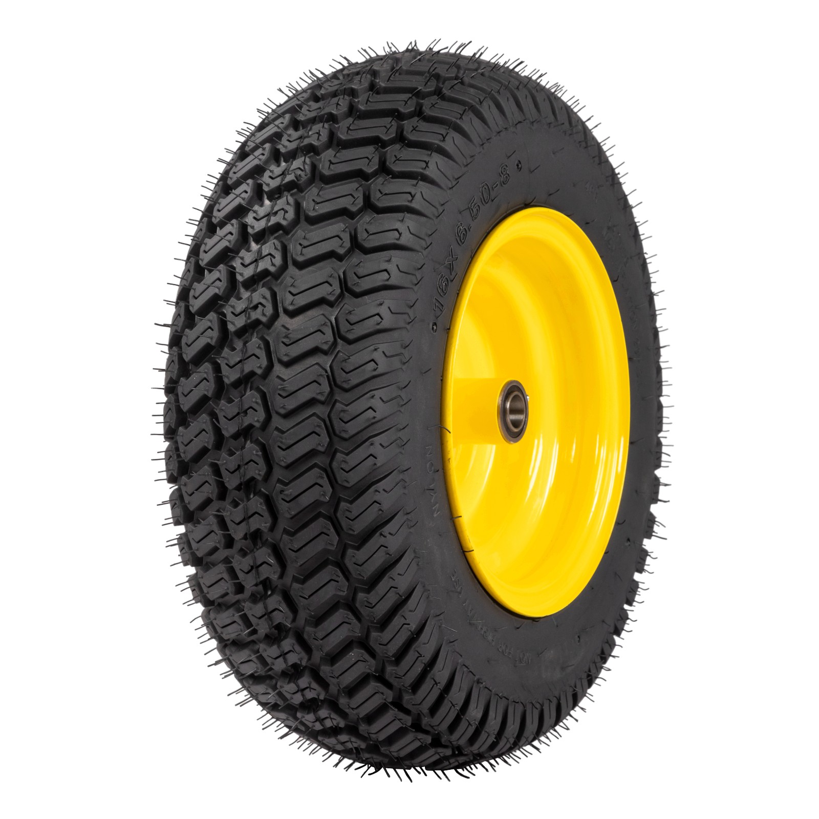 Set of 2 16×6.50-8 Lawn Mower Tractor Tires & Wheels 4 Ply 16×6.5-8 Tubeless