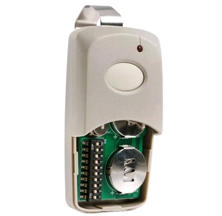 2Pcs Datonten Garage Door Opener Remote 10 Dip Switch, 300MHz