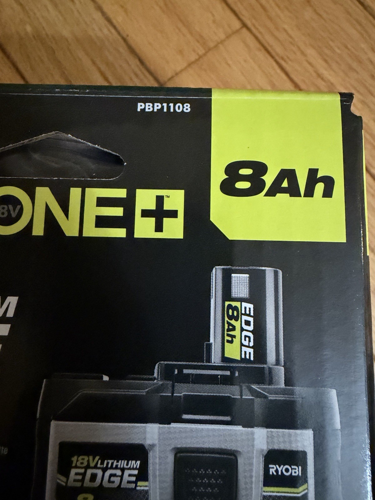 RYOBI ONE PLUS 18 V 8AH LITHIUM EDGE BATTERY