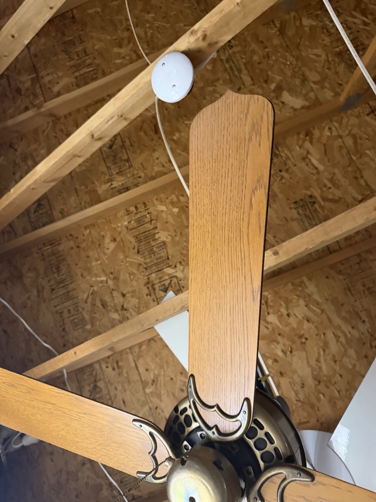 1982 Casablanca Four Seasons Ceiling Fan. (PLEASE READ DESCRIPTION!!!!)