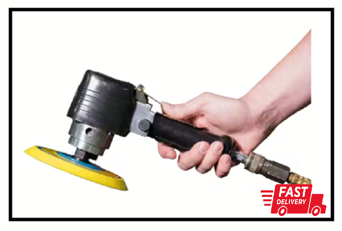 6 inch Dual Action Air Sander Pneumatic with Speed Control 1/4 inch NPT Inlet