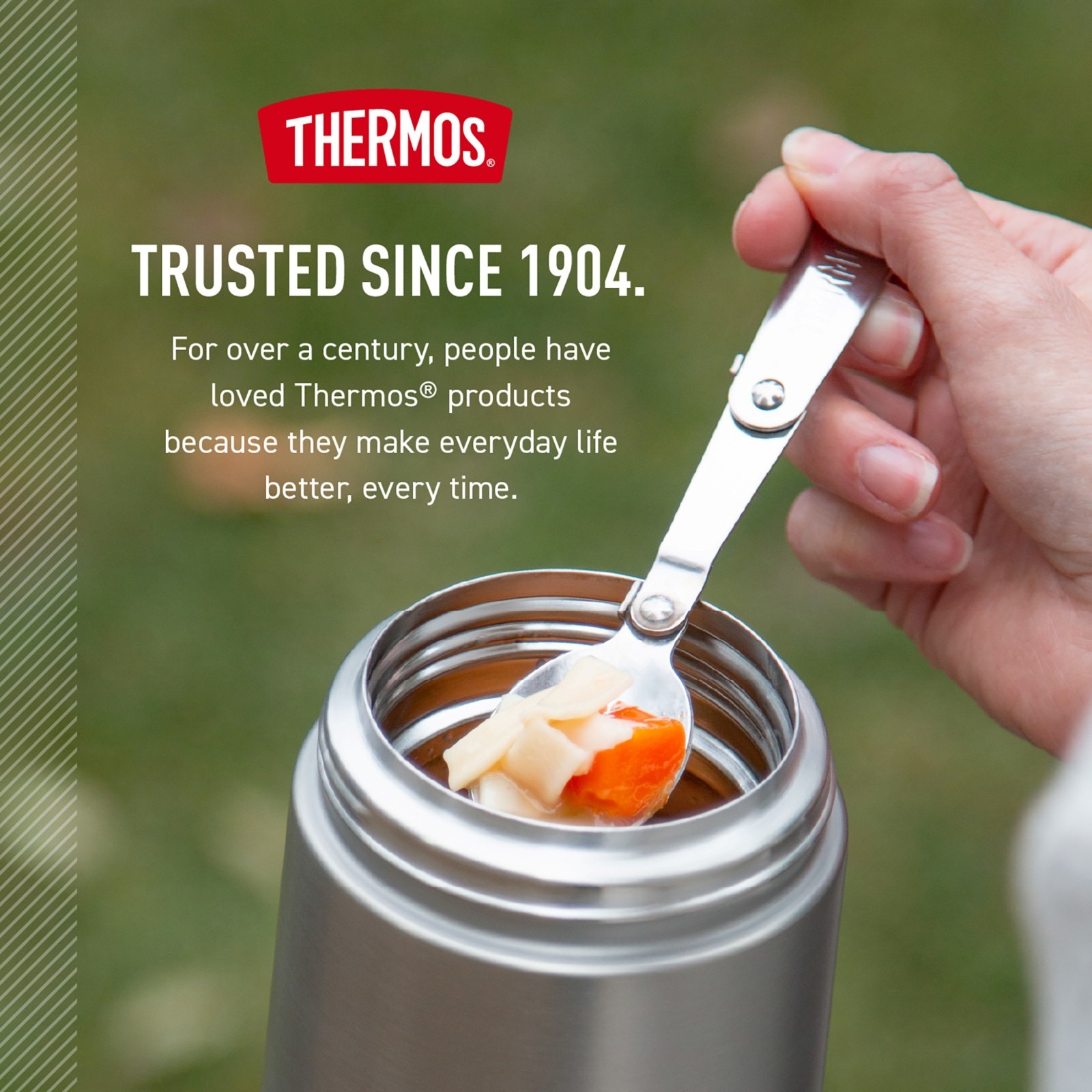 (2 pack) Thermos 16oz Vacuum Insulated Food Jar with Full Size Spoon, Black, Ide
