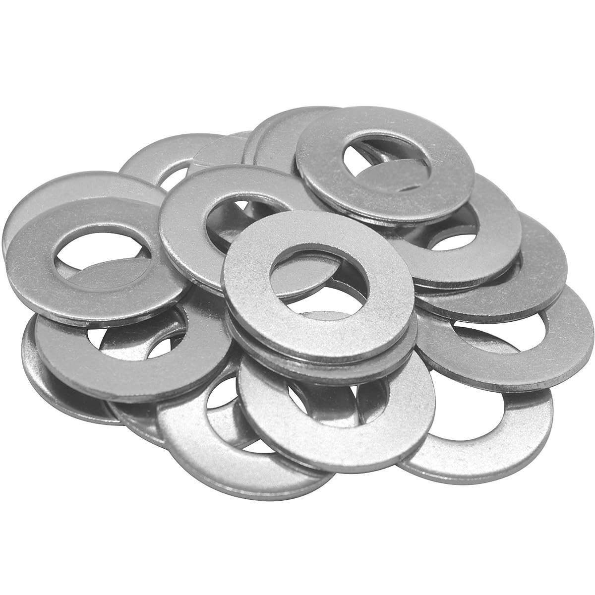 Beduan 1/4″ ID x 1/2″ OD Flat Washer, Stainless Steel 304, x 1/2″OD