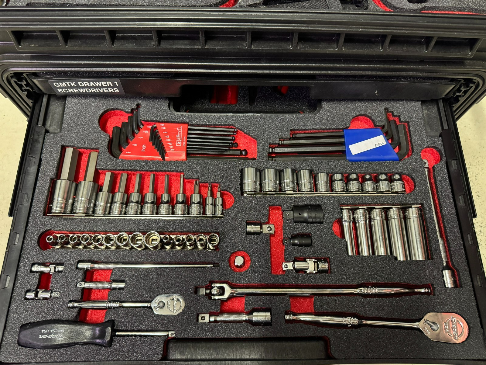 Snap-On NEW GMTK Complete Series 2 GMTK 6-Drawer General Mechanics Tool Kit !!