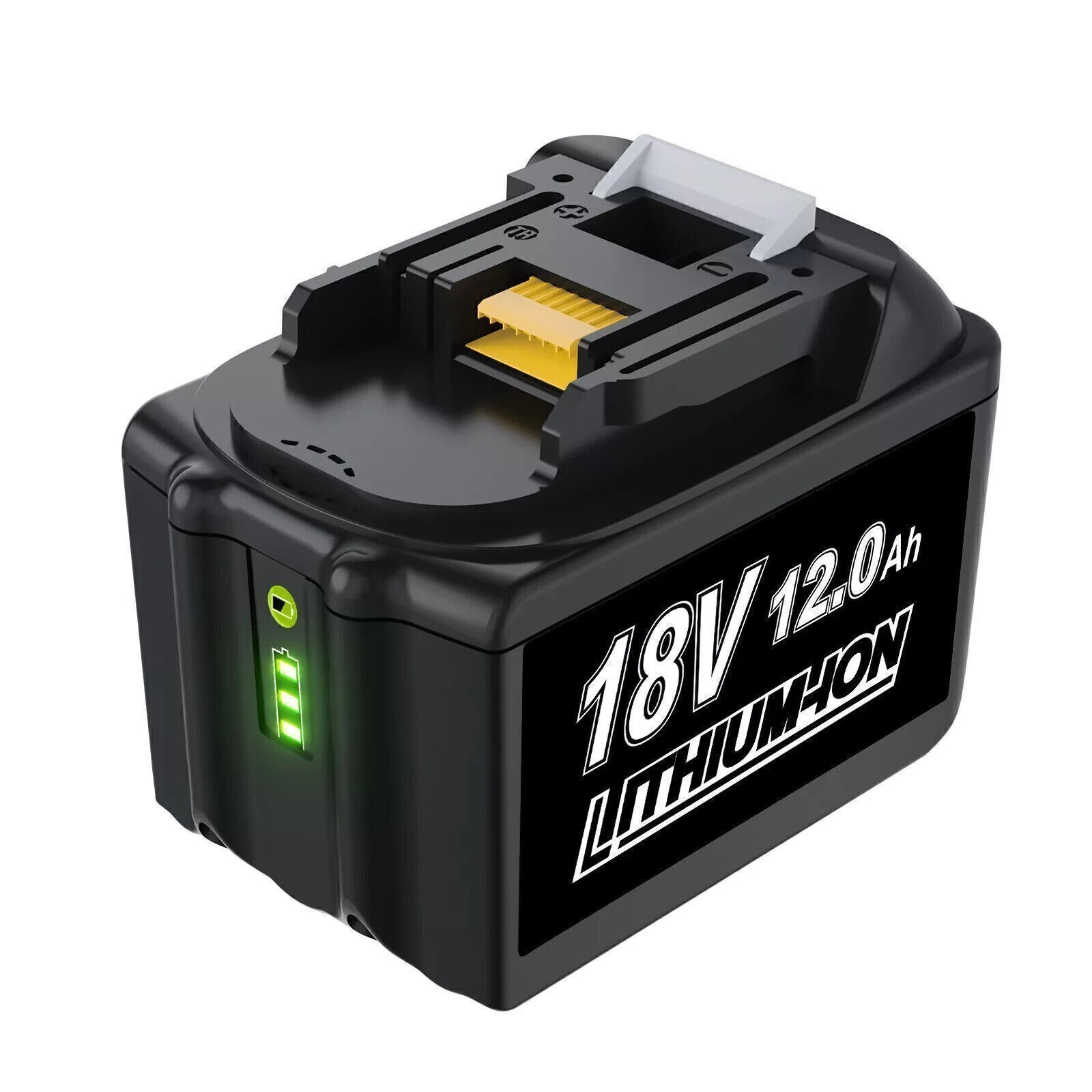2PACK 18V For Makita 12.0Ah Lithium-Ion LXT BL1830 BL1850 BL1860 Battery tool