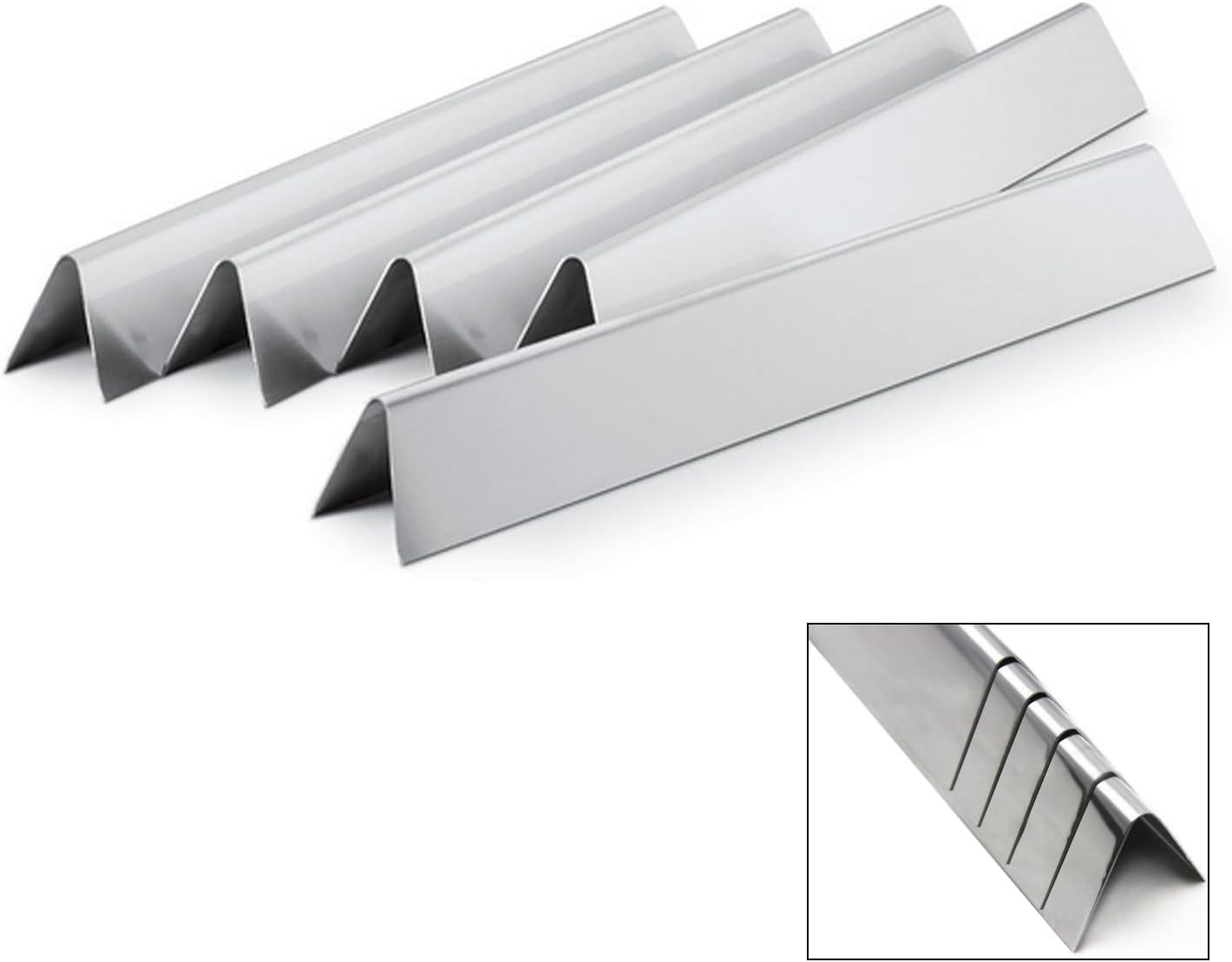 22.5 Stainless Steel Flavorizer Bars Replacement for Weber 7536 Spirit 300 E310