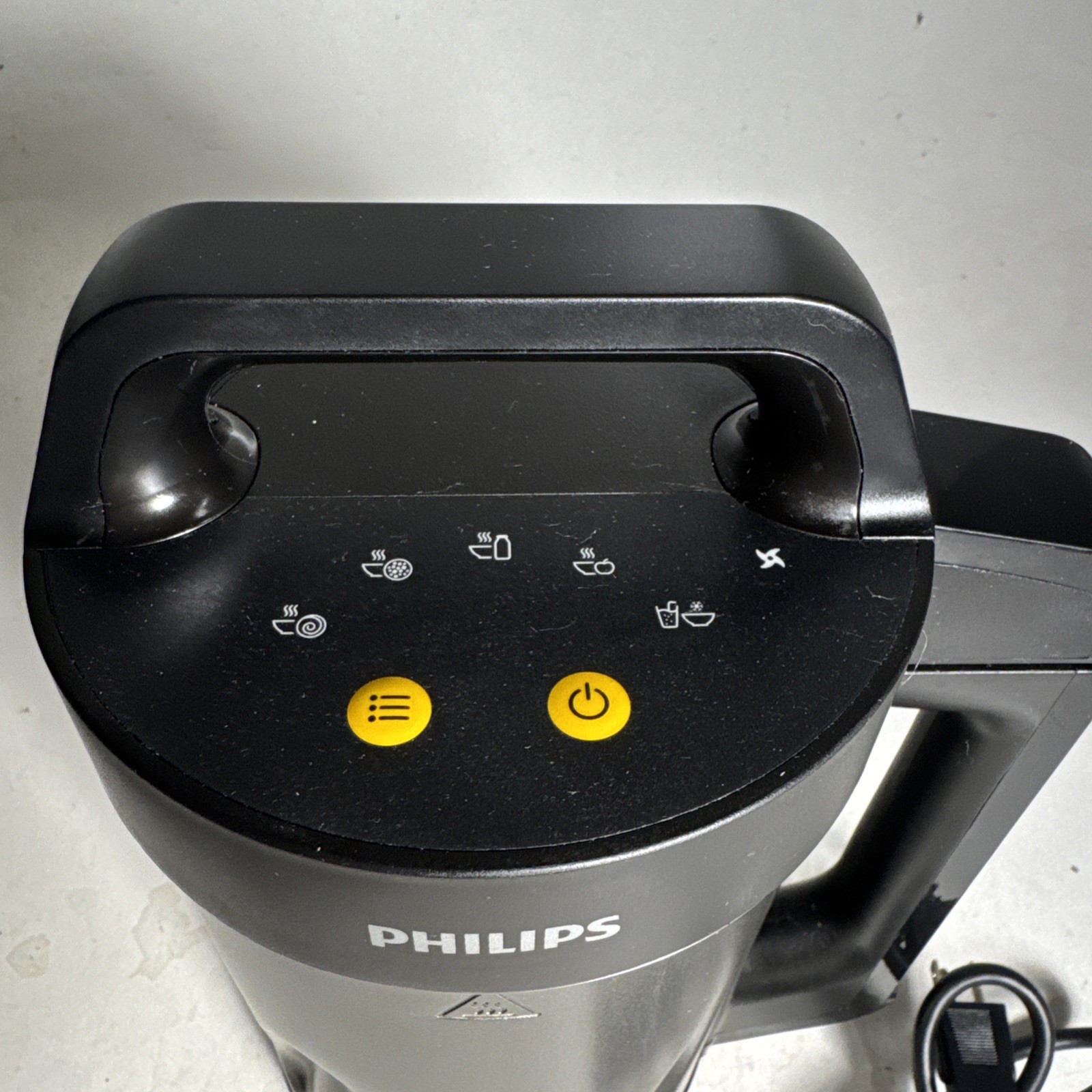 Philips Viva Collection HR2204 Soup Maker 10-in-1 Hot Cold Blender w Power Cable