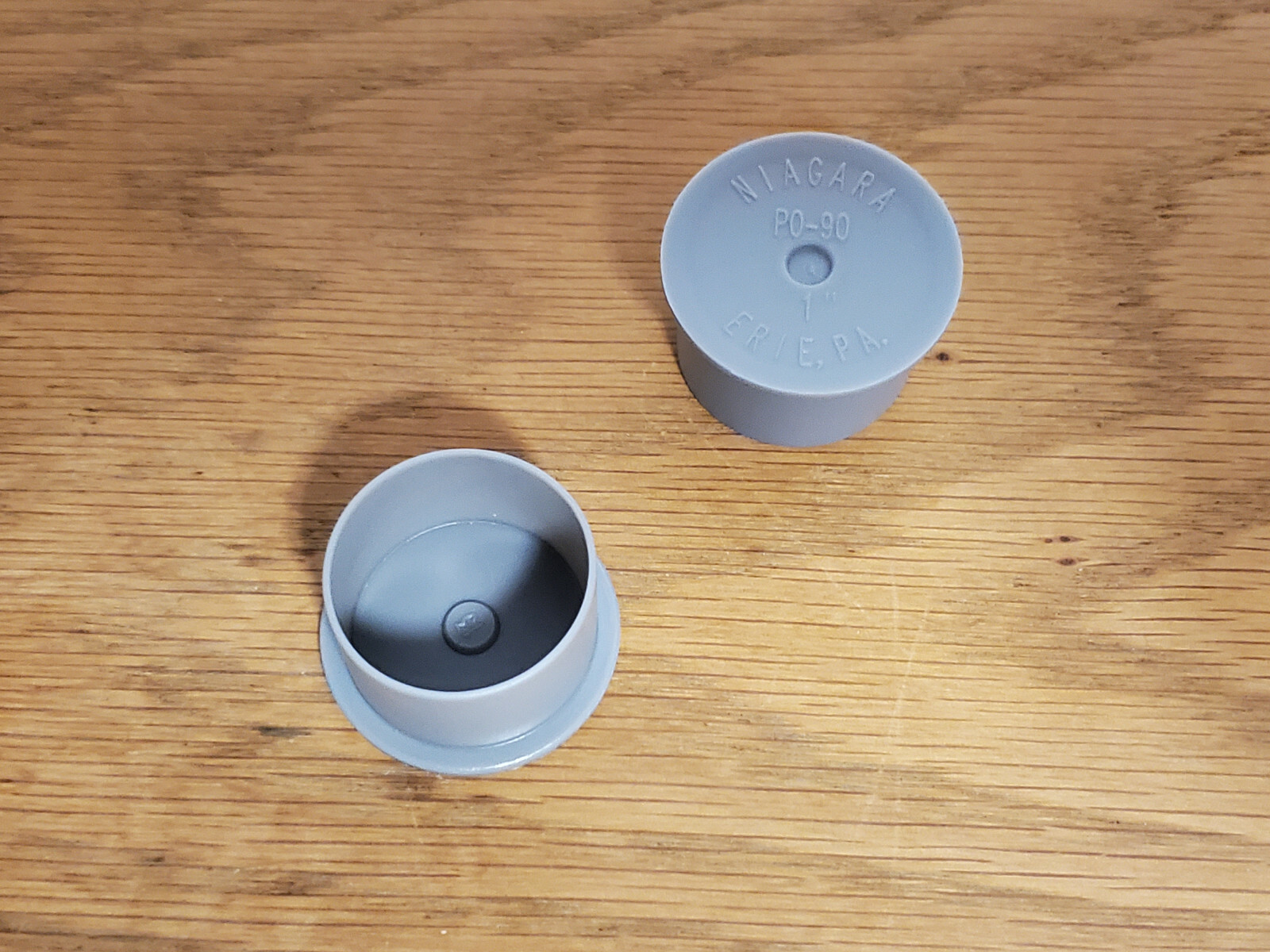 Pool Fence Hole Caps :: GRAY Color :: UV Rated