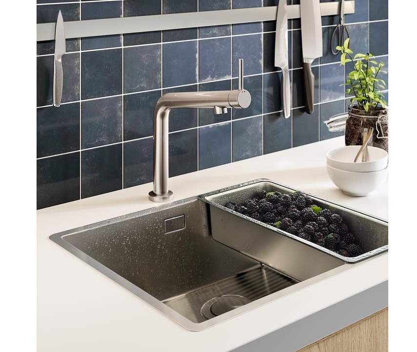NEW IKEA NORRSJÖN Stainless Steel Kitchen Sink 803.248.97 — Top Mount