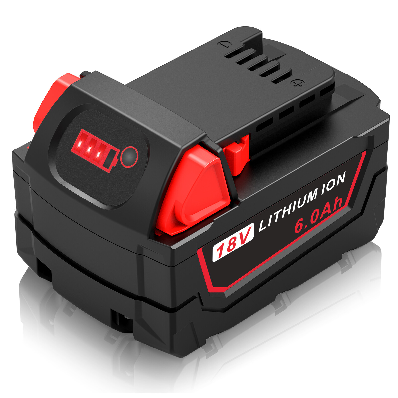 6.0AH Battery or Dual Charger For Milwaukee for M18 Extended Capacity 48-11-1860