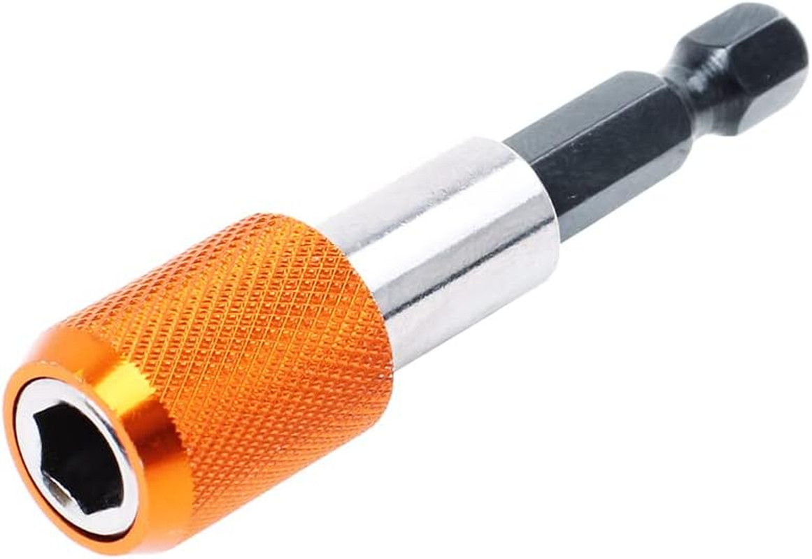 2 Pieces Quick Change Bit Holder Magnetic 1/4″ Hex Shank Drill Bit Extension for