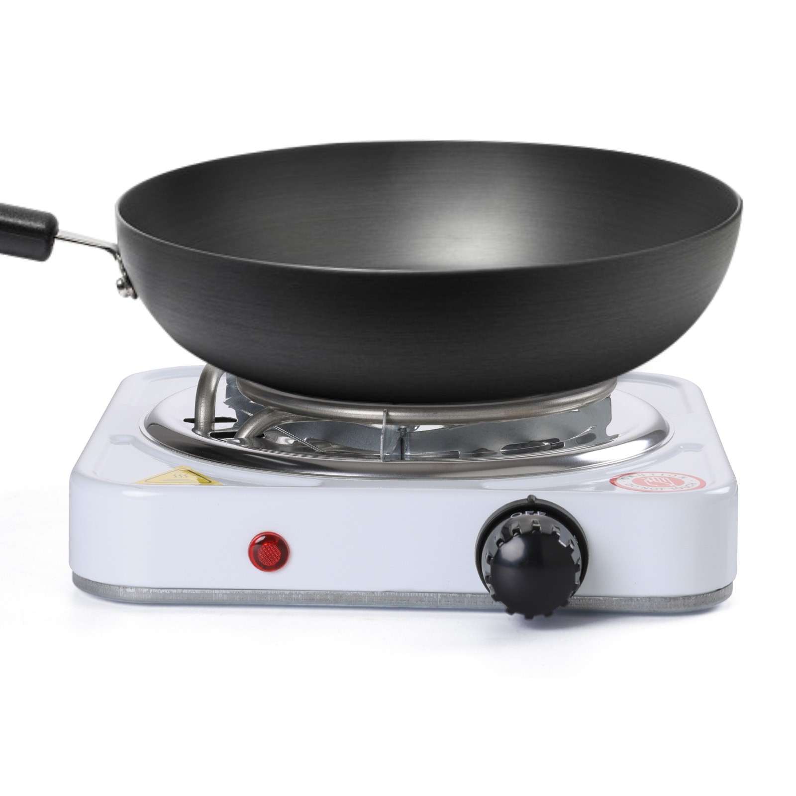 Portable Electric Countertop Single Or Double Burner Stove Hot Plate 1000W/2000W