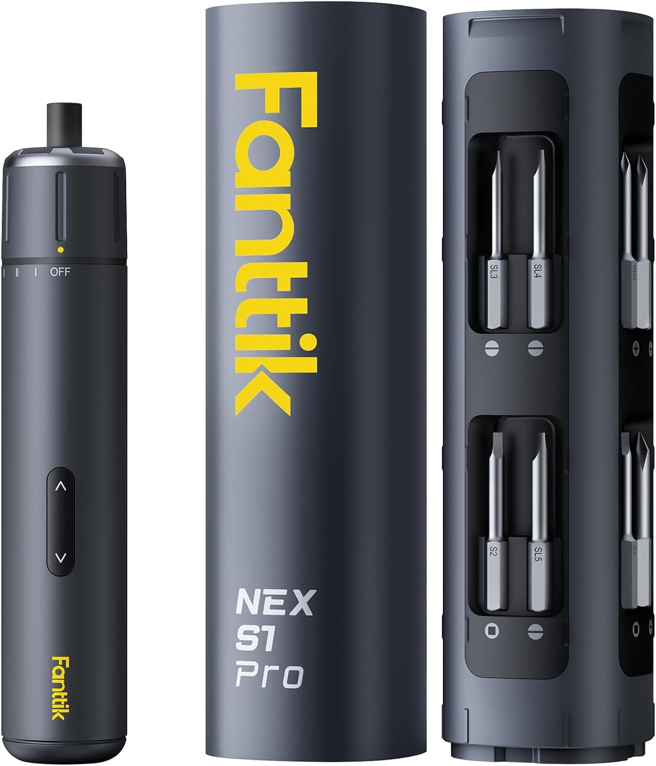 Fanttik S1 Pro Electric Screwdriver, Power Screwdriver with16 S2 Steel Bits,…