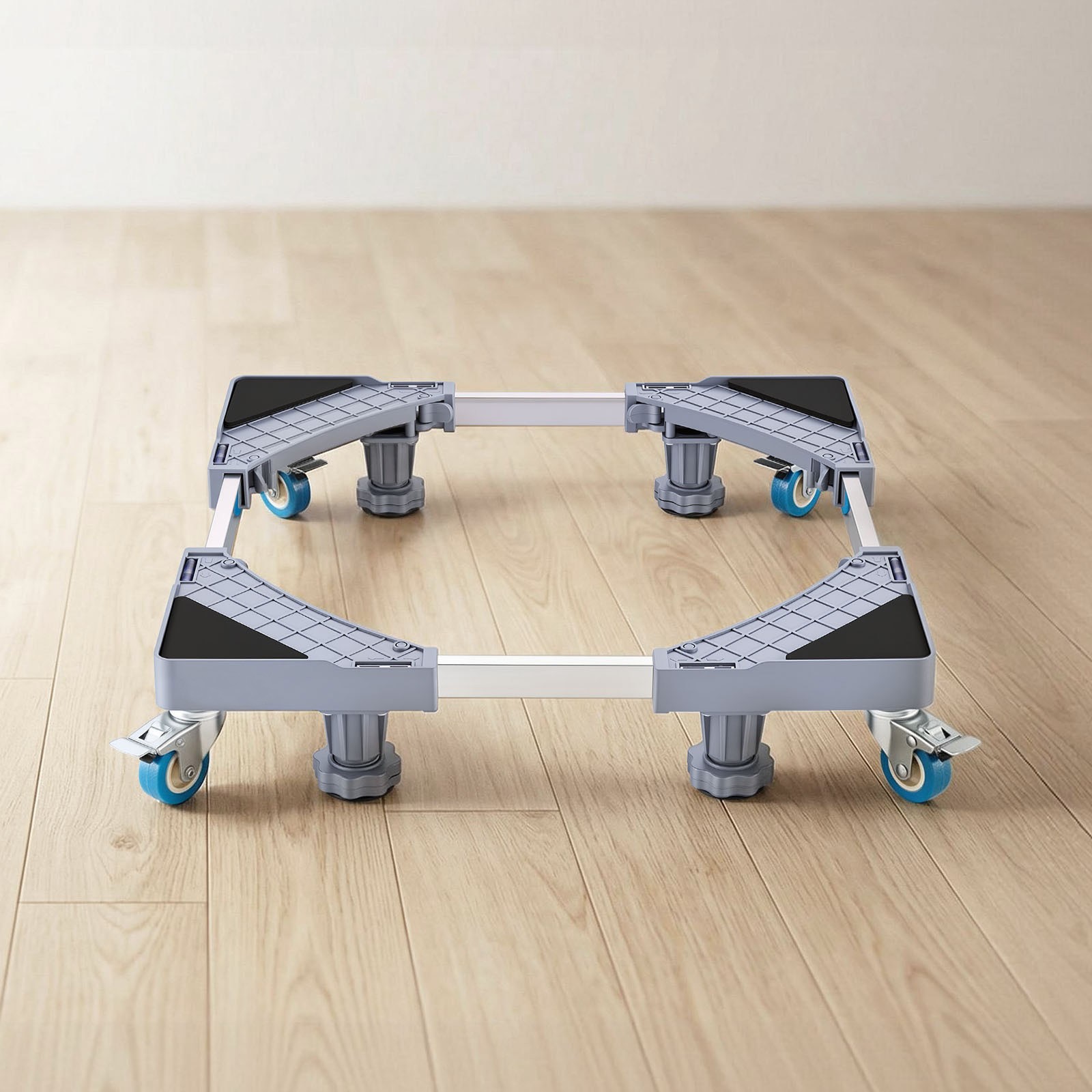 VEVOR Adjustable Washing Machine Stand Mini Fridge Stand 400 lbs Load 4 Wheels