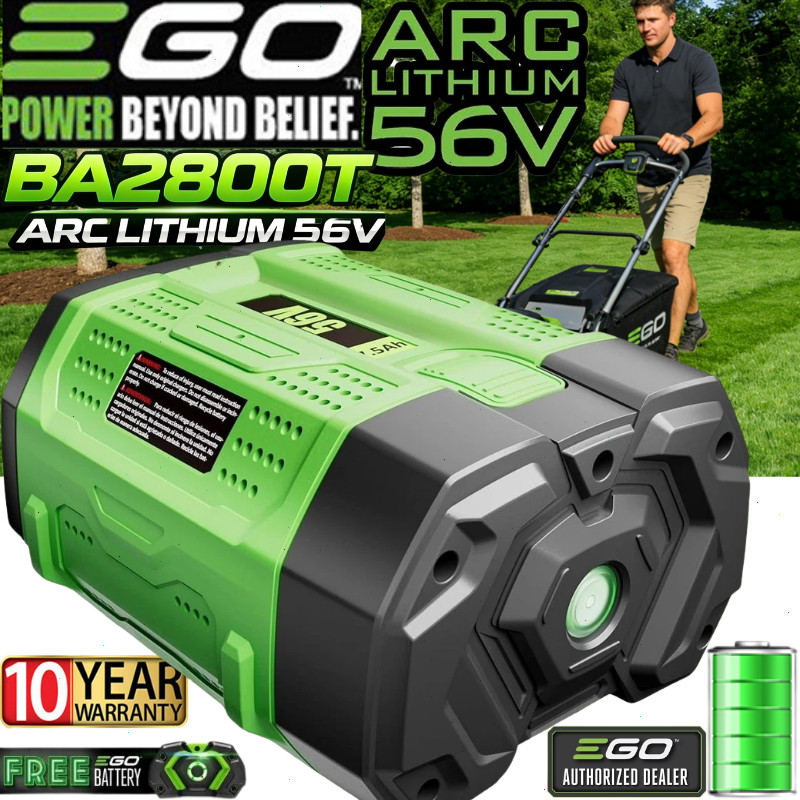 Genuine EGO POWER+ BA2800T 56V 7.5 Ah Lithium-ion Battery Upgrade Fuel Gauge