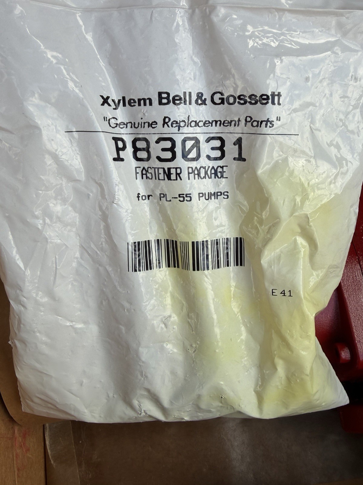 Bell & Gossett Xylem Booster Pump PL-55 115V 500W 4.7A 1BL032