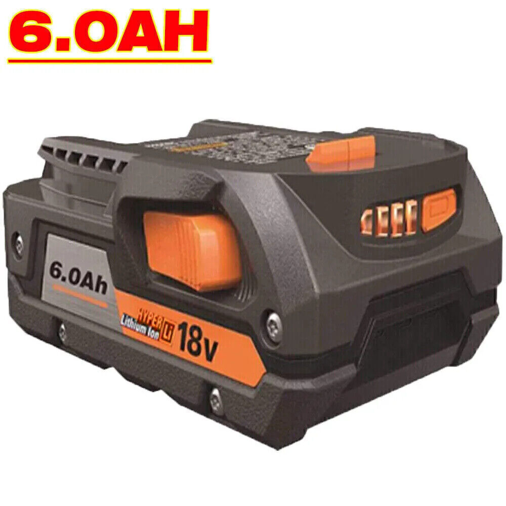 PACK For Ridgid R840087 6.0Ah Lithium Battery or Charger Rigid 18 Volt R840085