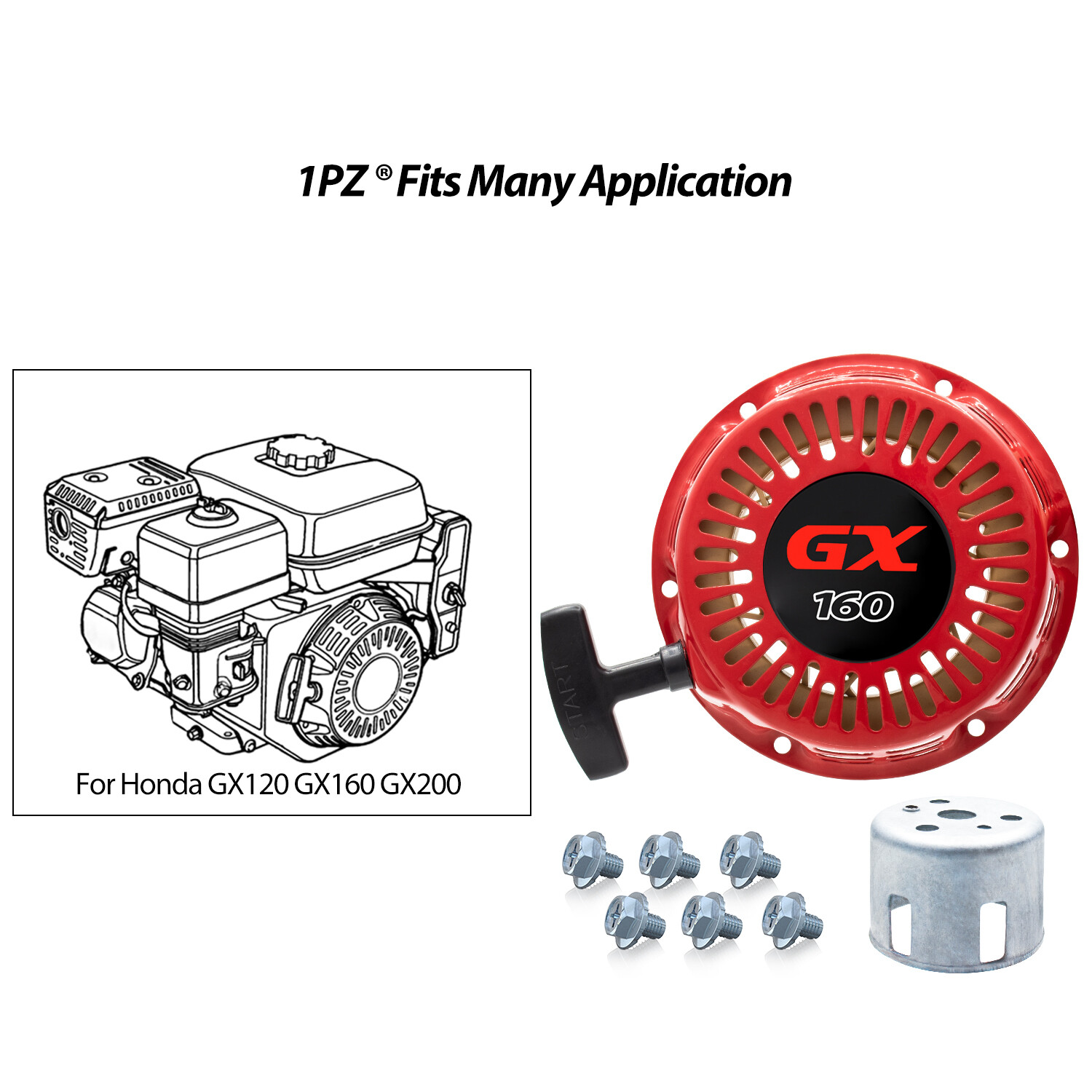 Pull Start Starter Recoil Cup For Craftsman Pressure Washer model# CMXGWFN061255