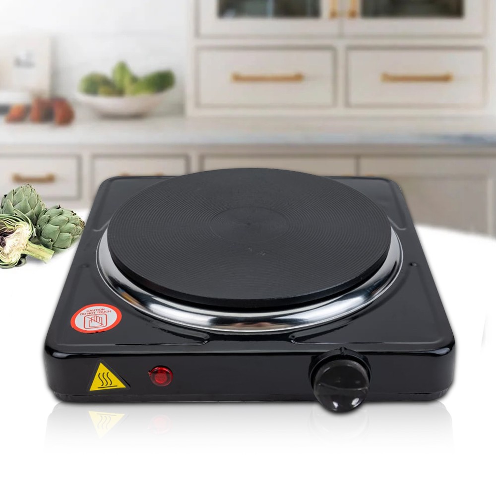 Electric Countertop Single/Double Burner 2000W Cooktop Cast Iron Hot Plates