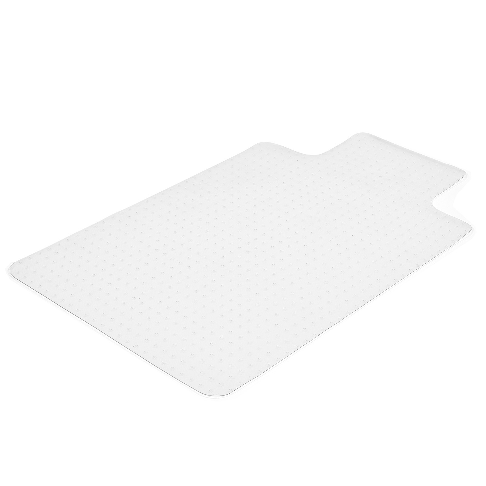 48″ x 30″ x 0.08″ Anti-Slip Frosted Office Chair Mat w/ Nail for Protect Carpet