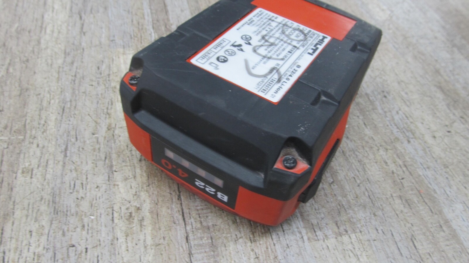 Hilti B 22 4.0 Li-Ion Battery Genuine OEM HILTI Lithium-Ion Battery Pack FREE SH