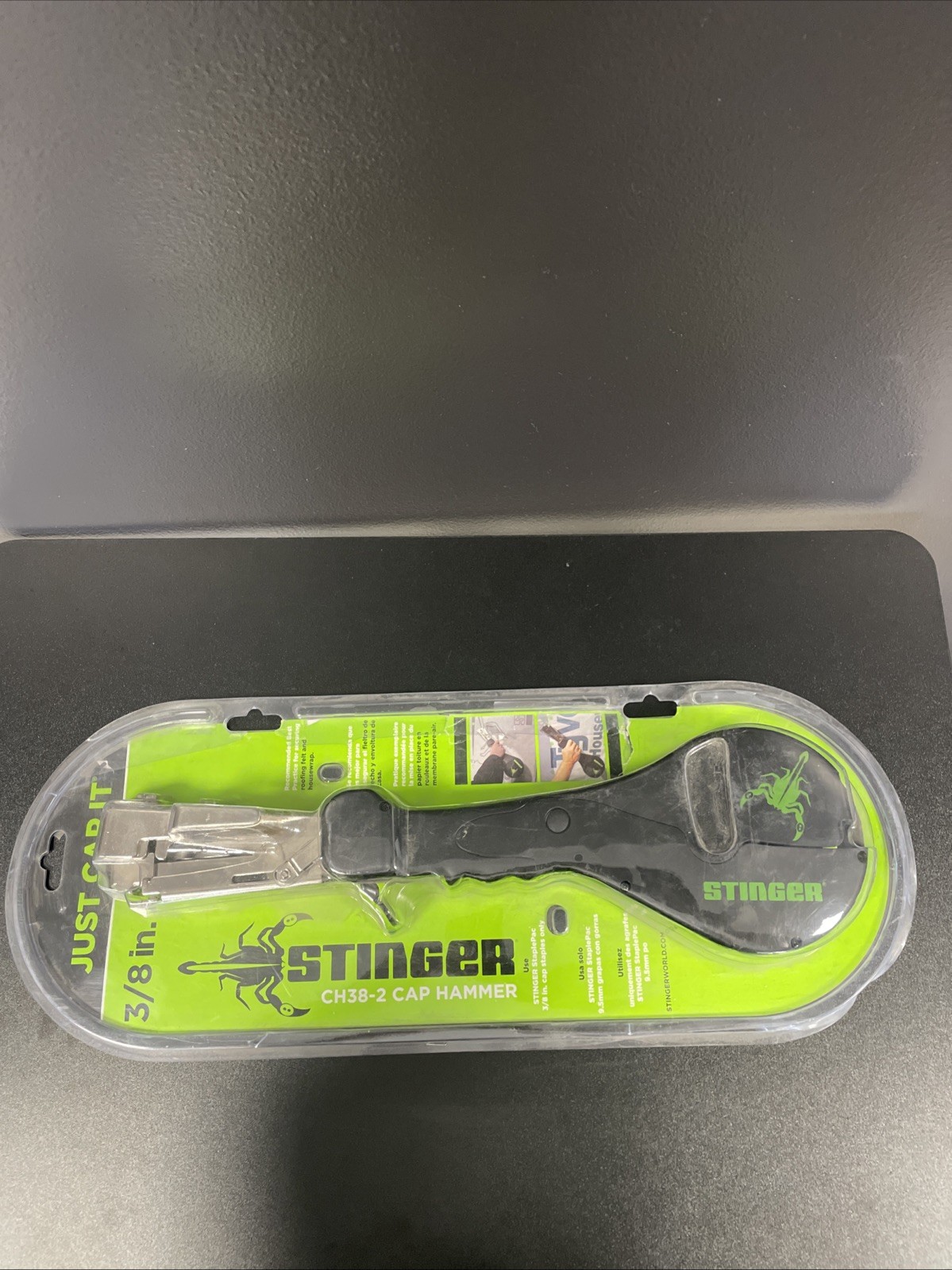 Stinger CH38-2 Cap Staple Hammer Tacker – 136400