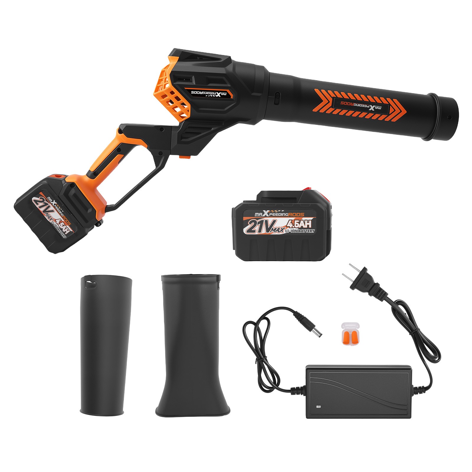 Cordless Leaf Blower 160 MPH 580 CFM 2x21V Brushless Storm Mode 3 Speed