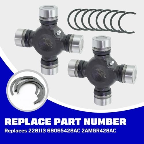 Outer Axle Universal Joint Kit Fit for Dodge Ram 2500 Replace 2AMGR428AC | Fit