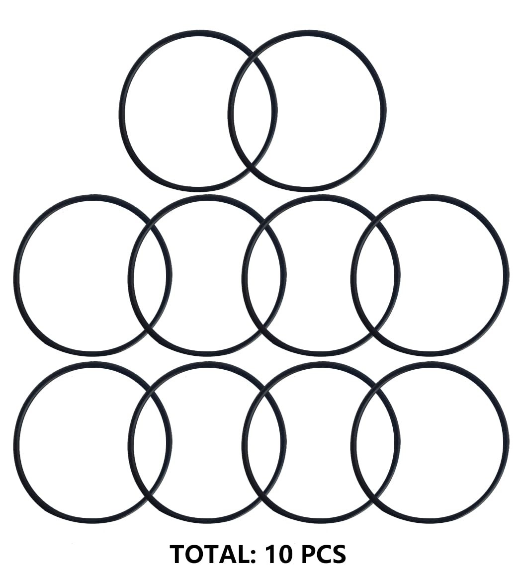 10 Pcs 3.5″ O.D. Replacement O-Rings for Reverse Osmosis Water Filter Housing