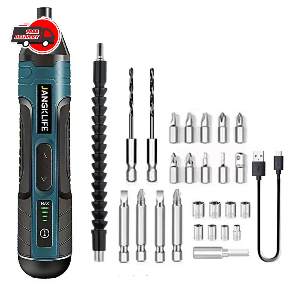 Cordless Electric Screwdriver Rechargeable 1300Mah Lithium Battery Mini Drill 3.