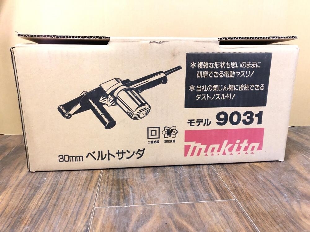 Makita 9031 Belt Sander 30mm variable speed 100V Japan New 120v 2.6kg file Tool　