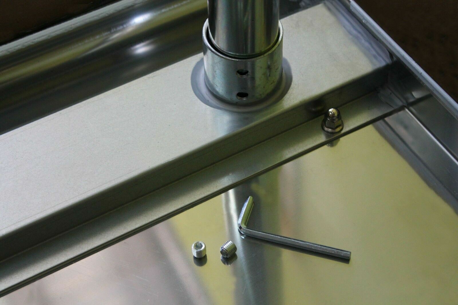 Stainless Steel Work Table With Wheels ()