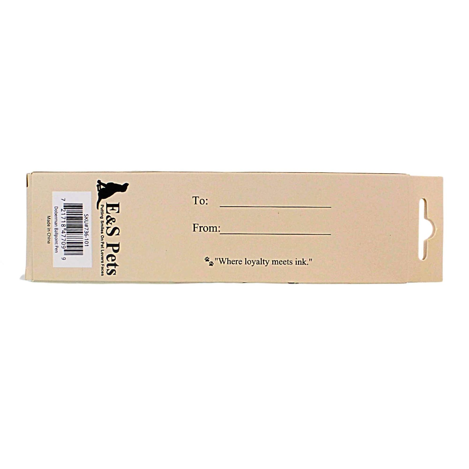 E & S Imports 5.50In Doberman Ballpoint Pen, , Dog Puppy Pet 736101