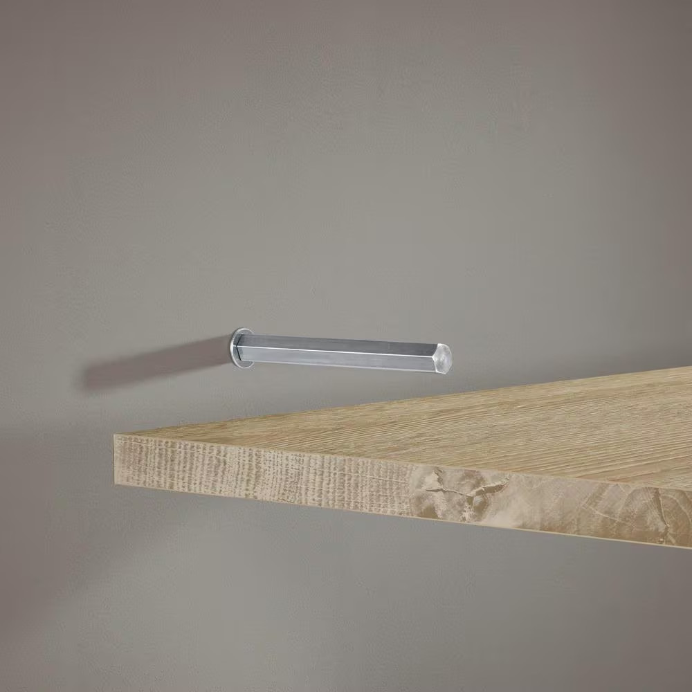 STRONGFIX 6.7 In. Steel Floating Shelf Bracket (2-Pack)