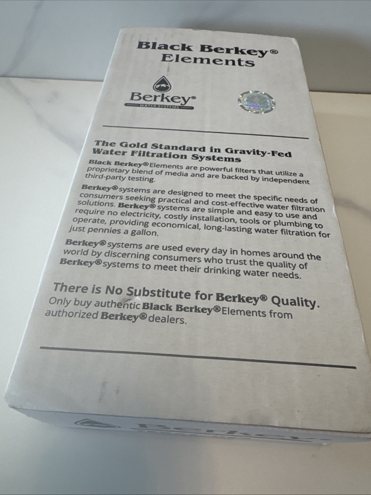 BERKEY Water Systems Black Berkey Elements Purification Filtration Pack of 2 New