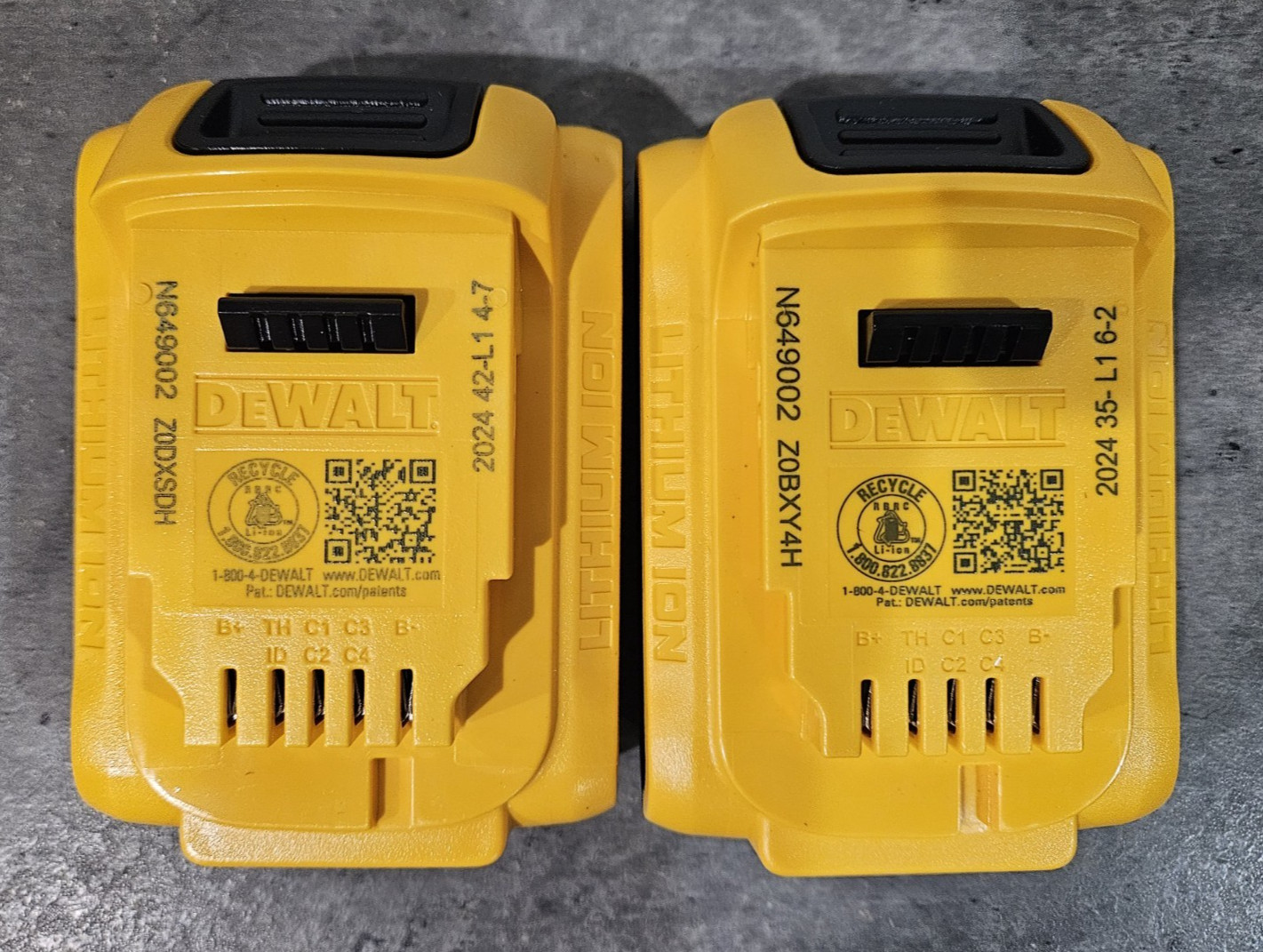 DeWALT Starter Kit DCB1102 Charger, 2 DCB203 2 AH 20V Batteries, & 11″ Tool Bag