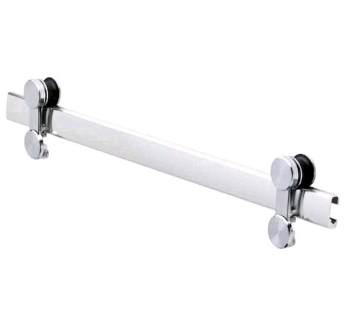 Delta 48″-60″ Contemporary Sliding Bathtub Door Track Assembly Kit In Chrome