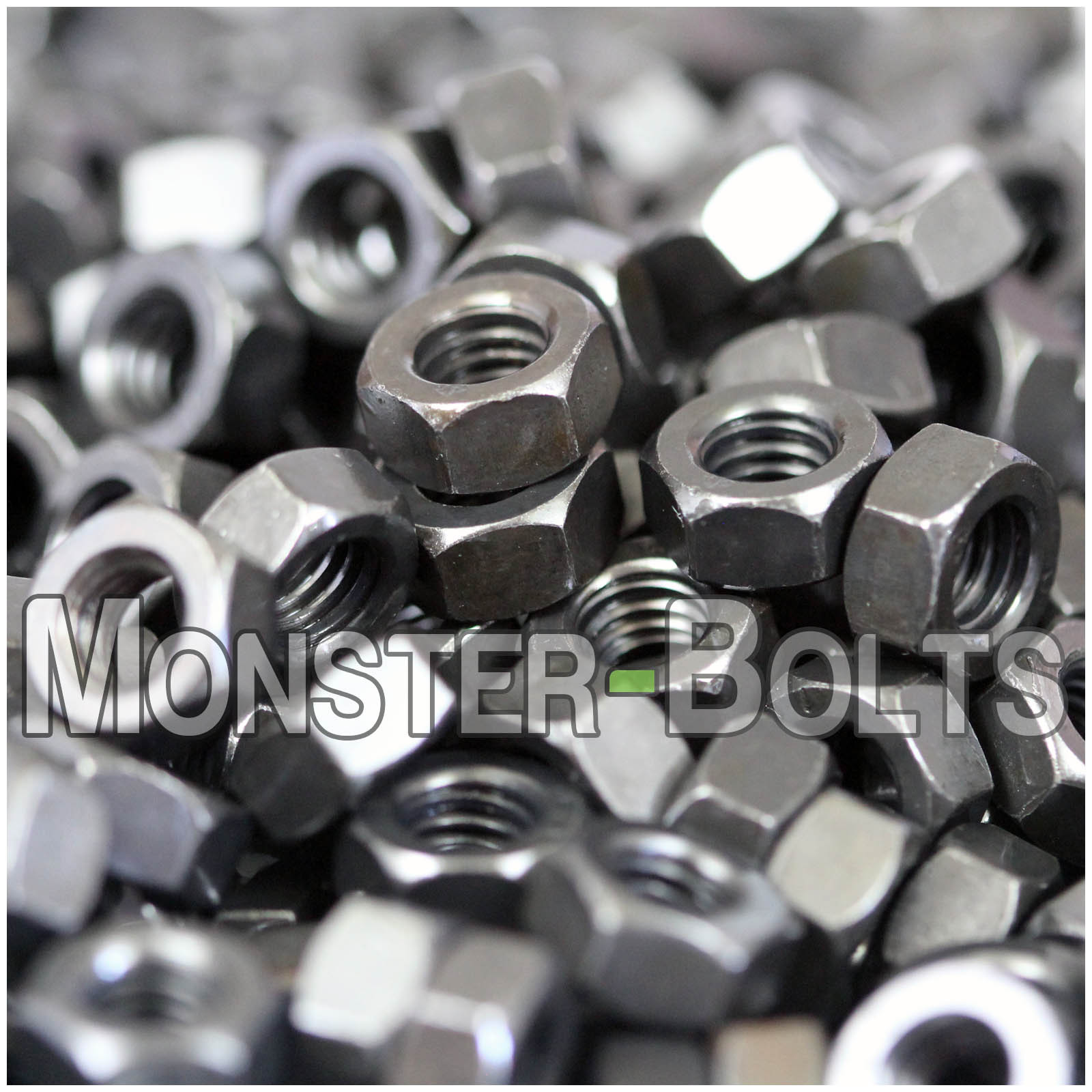 Steel Hex Nuts w/ Plain Finish, DIN 934 Class 10 – Metric M3 M4 M5 M6 M8 M10