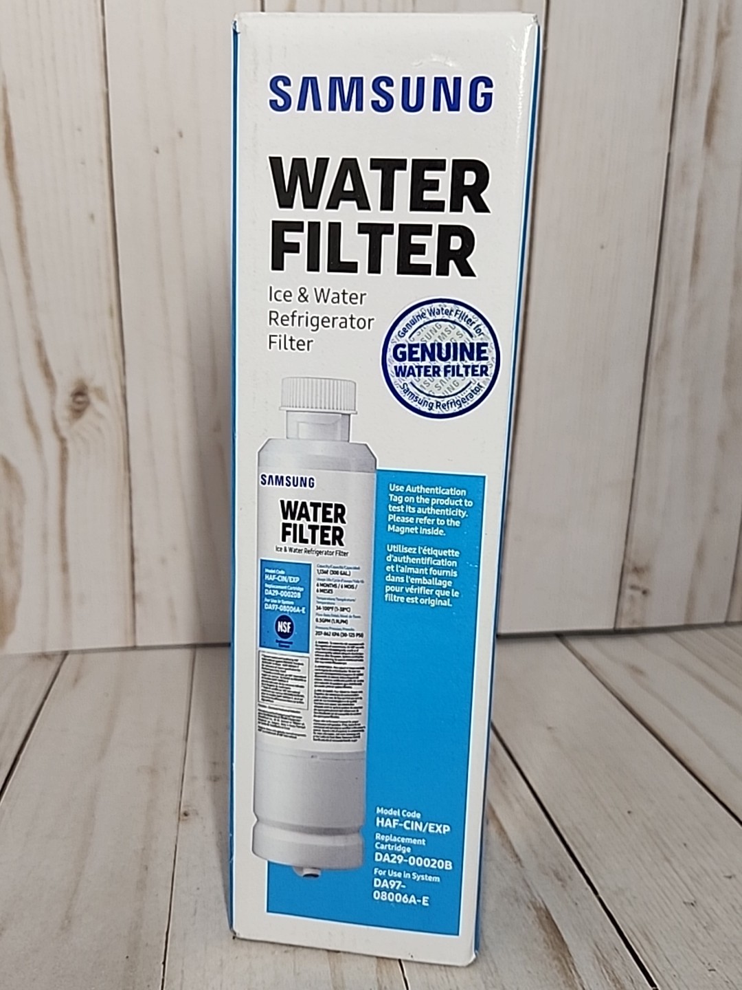 Samsung DA29-00020B HAF-CIN/EXP Refrigerator Ice Water Filter Da97-08006A-E