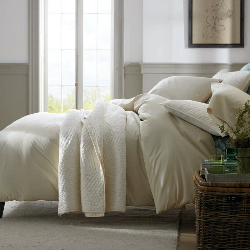 The Company Store Legends Hotel Premium Cool Supima Cotton Percale Bed Sheet Set