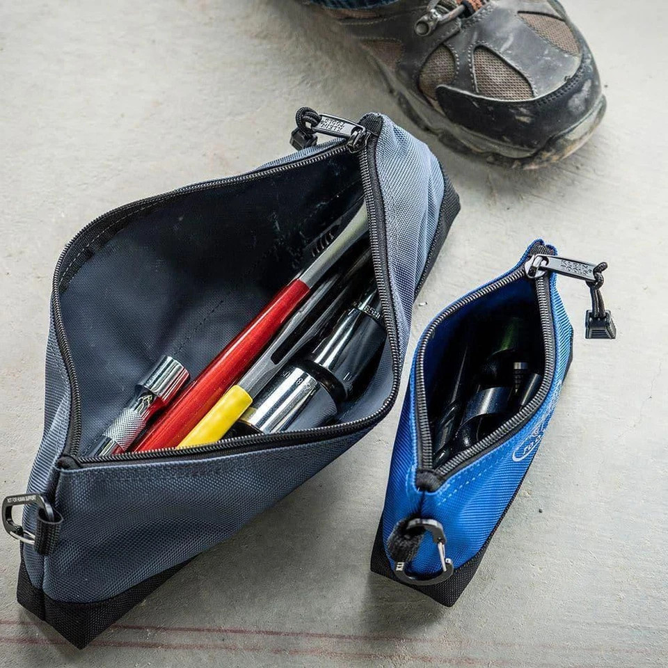 Klein Tools 7 In. and 14 In. Stand-Up Zipper Bags (2-Pack)