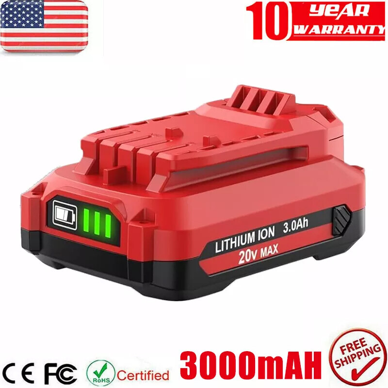 For Craftsman V20 MAX 20 Volt 8.0Ah 3 Ah Lithium Battery CMCB204 CMCB202 CMCB201