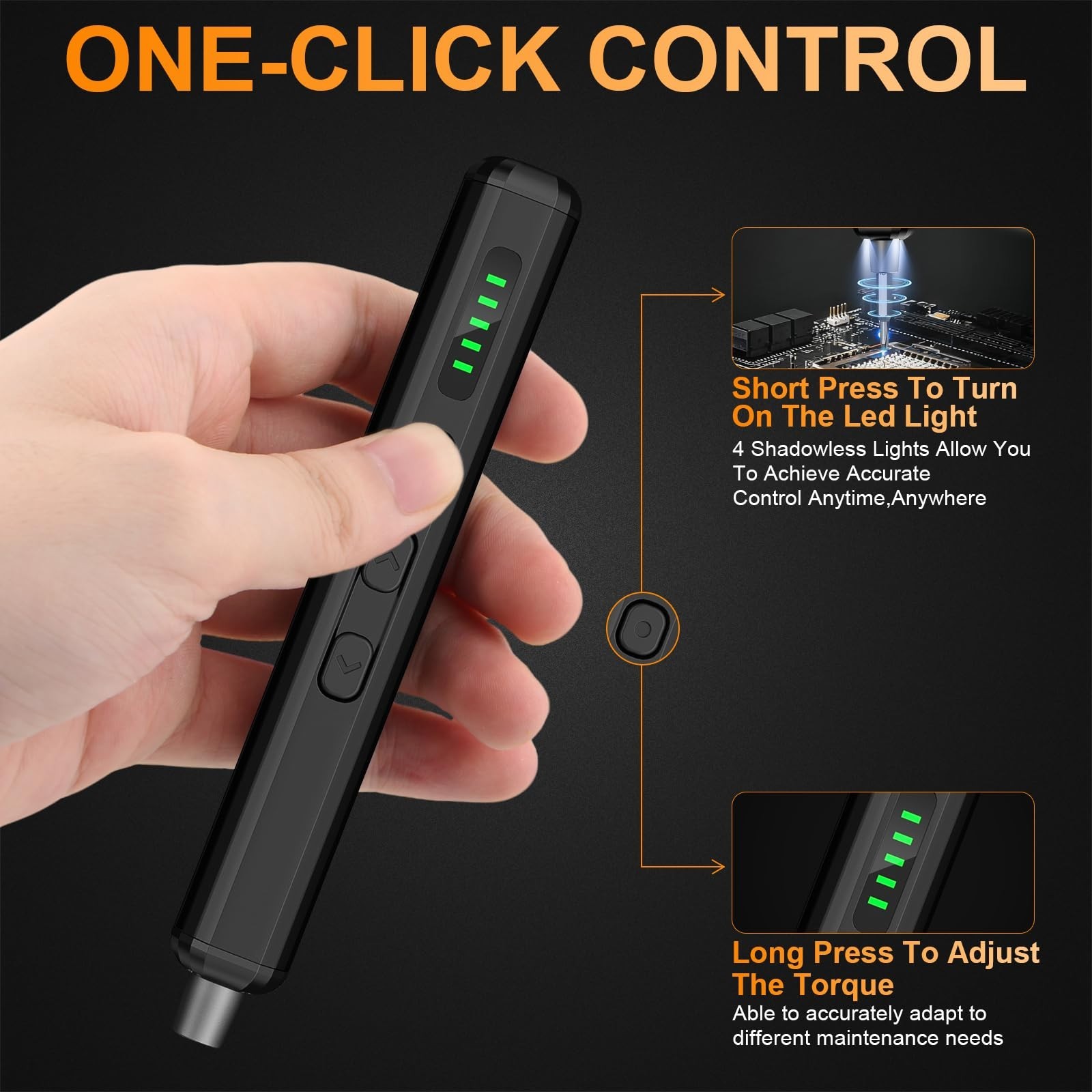 Cordless Mini Electric Screwdriver Set, 3.7V Rechargeable Precision Tool Kit, 72