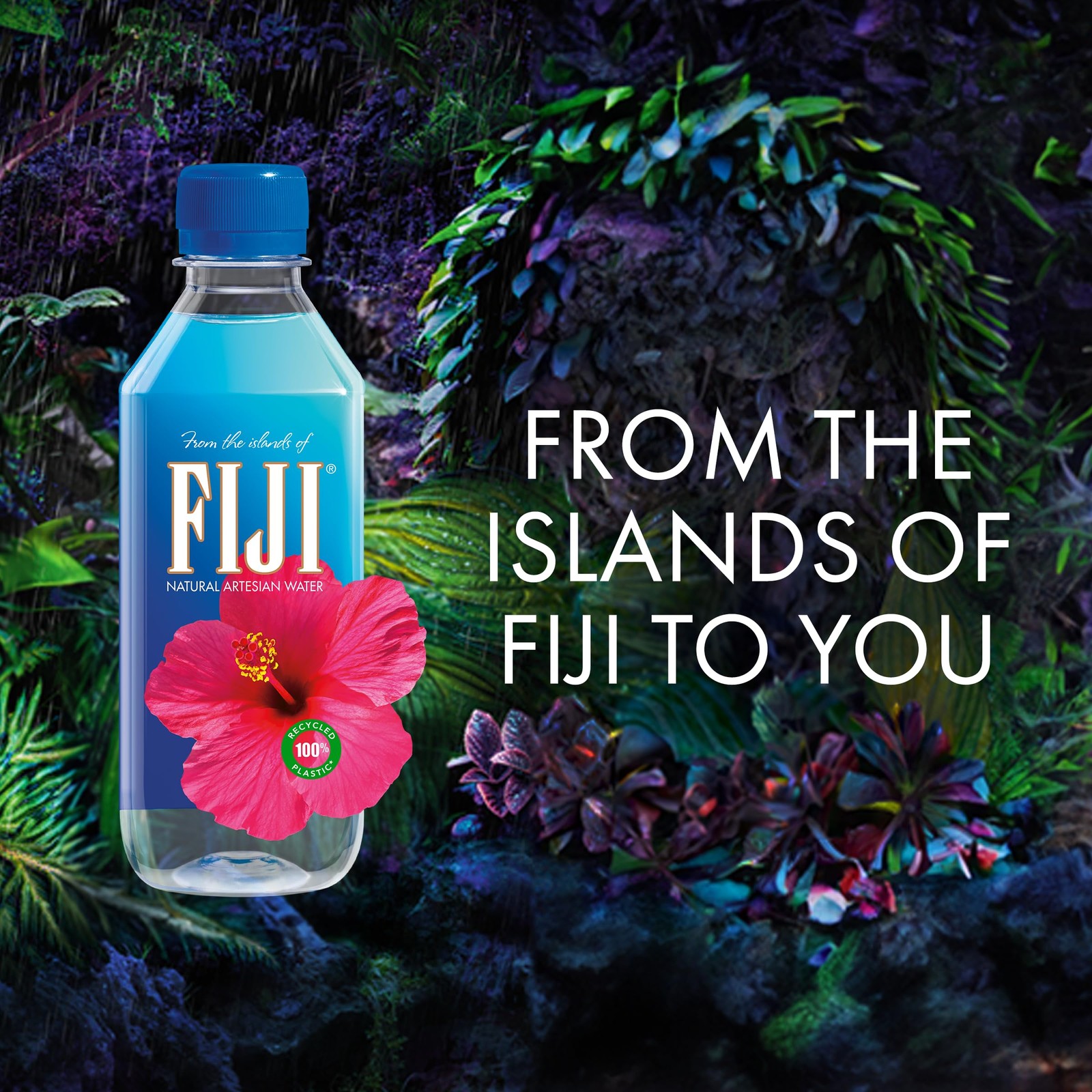 FIJI Natural Artesian Bottled Water 330mL / 11.15 Fl Oz (Pack of 24)