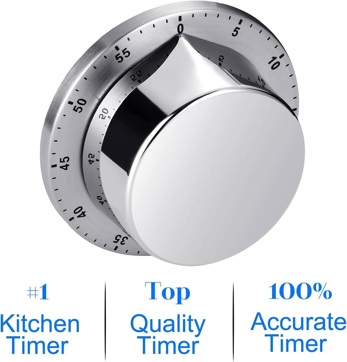 70db Loud Timer, Waterproof Stainless Steel Design – Ultimate Cooking Companion