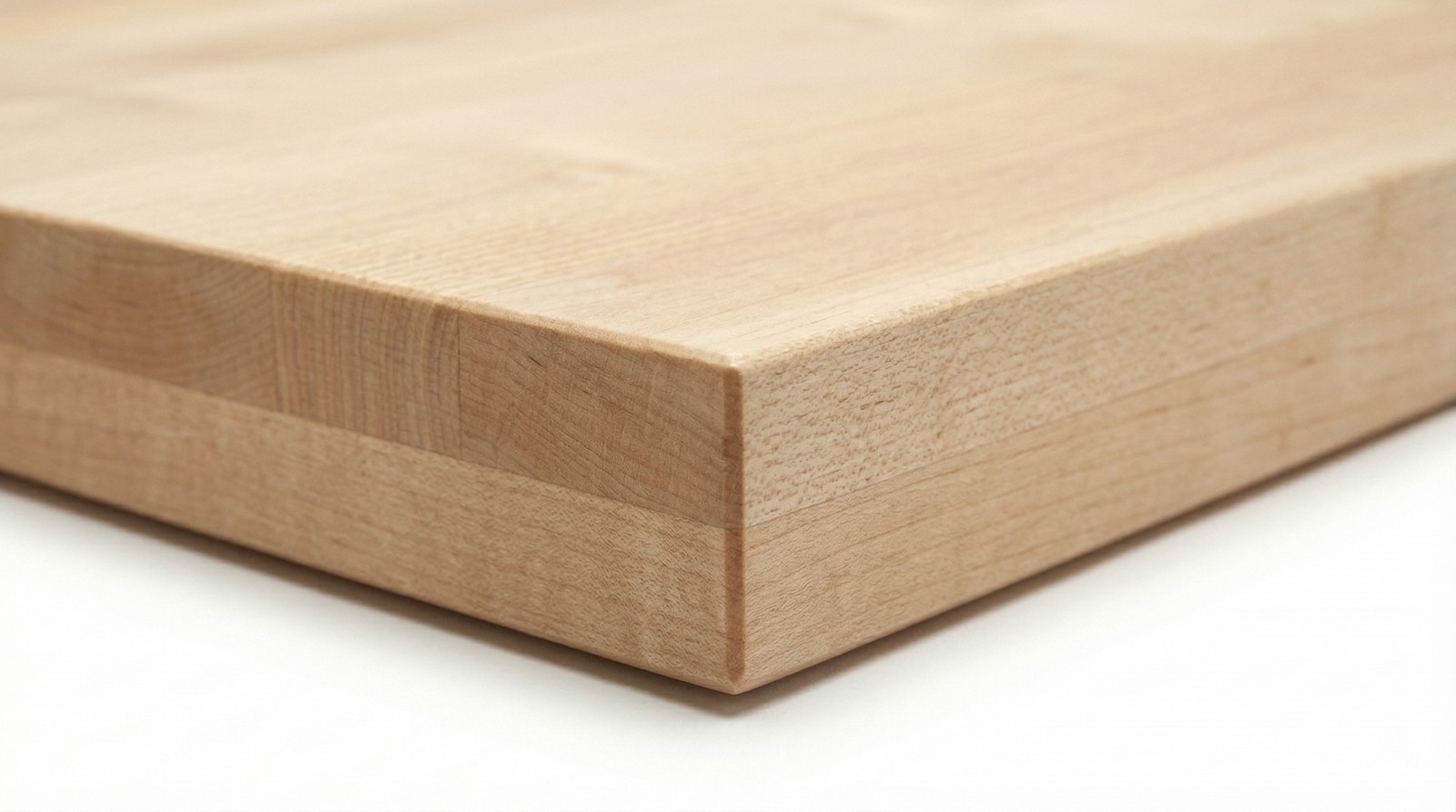 24 in. x 48 in. x 1.5 in. Solid Maple Butcher Block Countertop